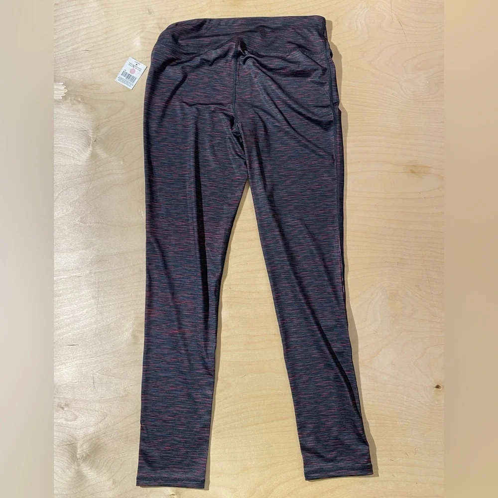 Pro Player Black and Red Ladies Leggings Medium (B)